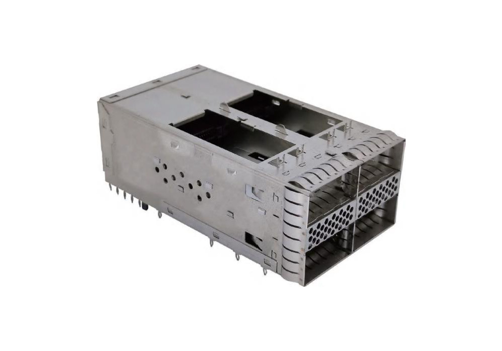 QSFP28 2*2 带/不带导光柱