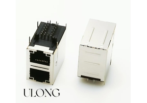 UDE RM2-1SFARV1F RJ45 2×1 带滤波器 千兆 替代ULONG HR21-F01C48BH91FH