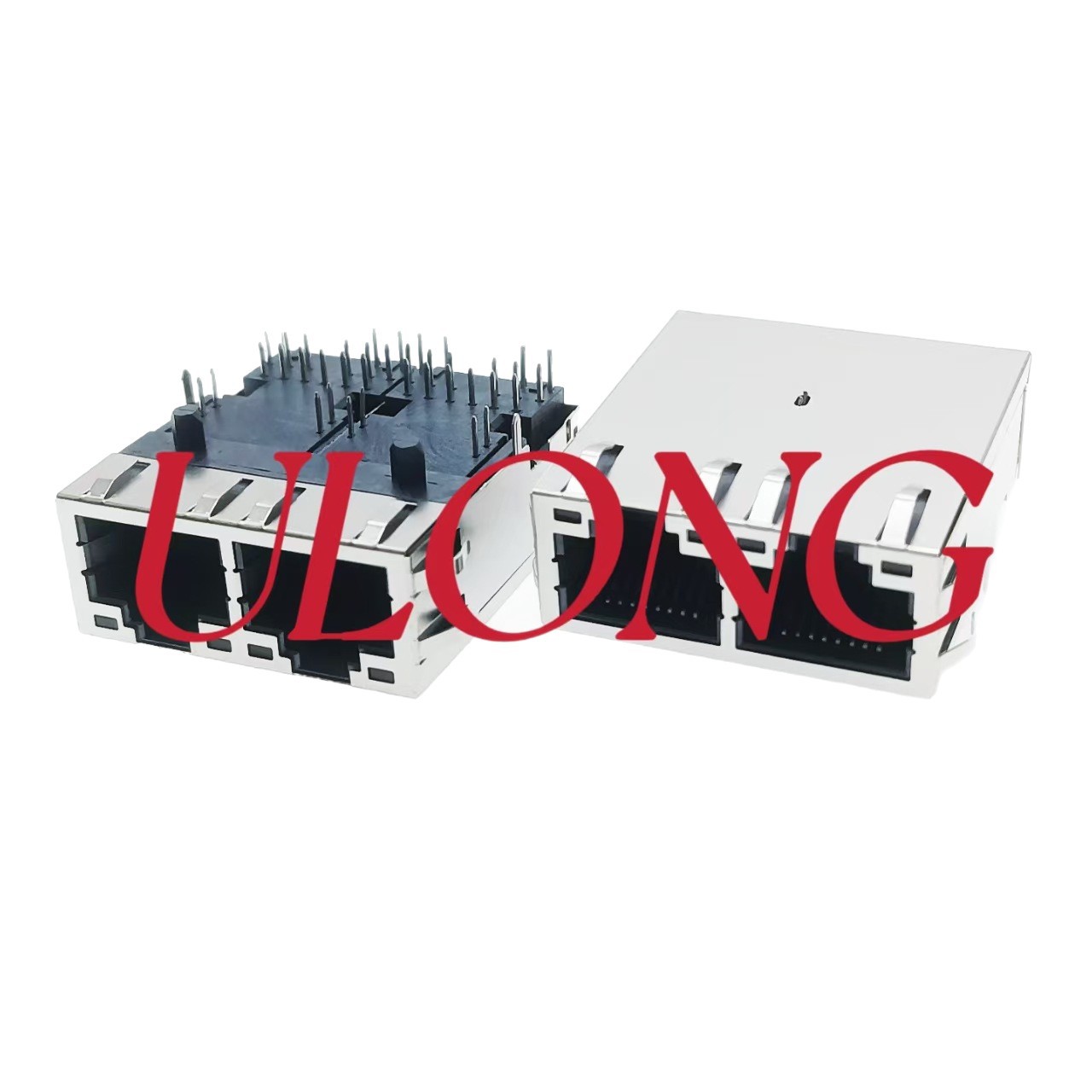 深圳工厂直销RJ45带滤波器万兆1x2口10G带POE+ 供电