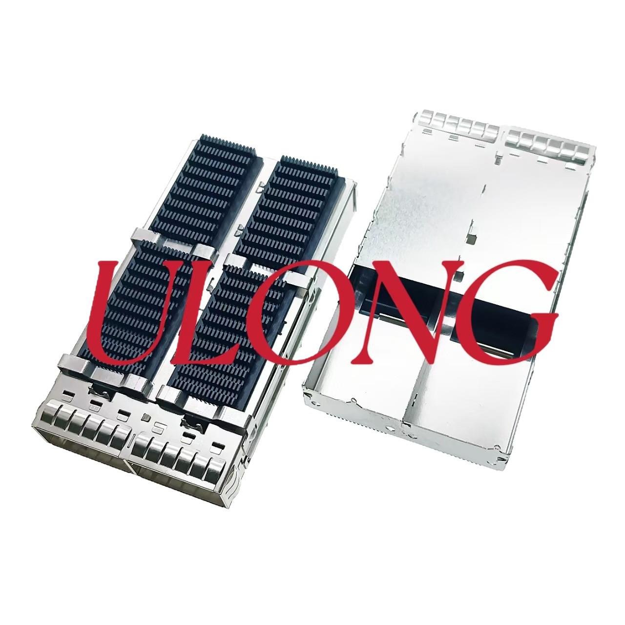 QSFP-DD1X2光纤连接器带散热片功率10W速率 400G